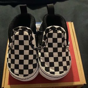 Baby checkered Vans